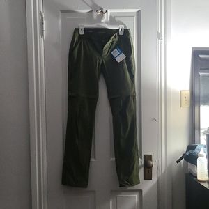 Columbia Green straight leg active fit pants